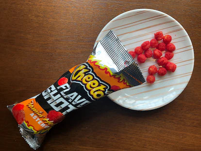 cheetos flavor shots flamin hot