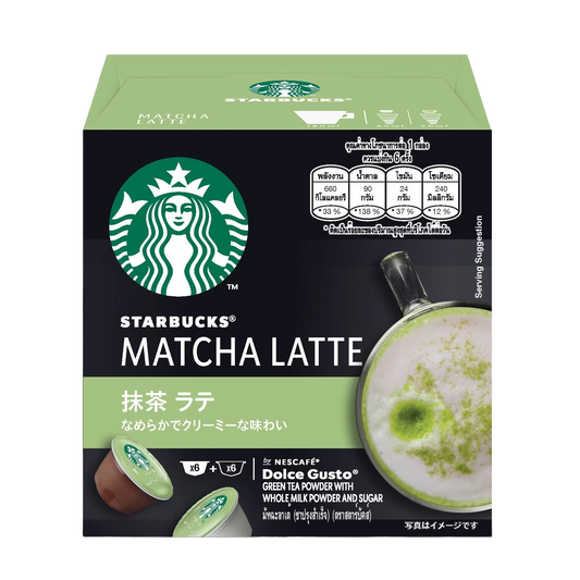 Starbucks Matcha Latte Nescafe Dolce Gusto Green Tea Milk Capsule Coffee Japan