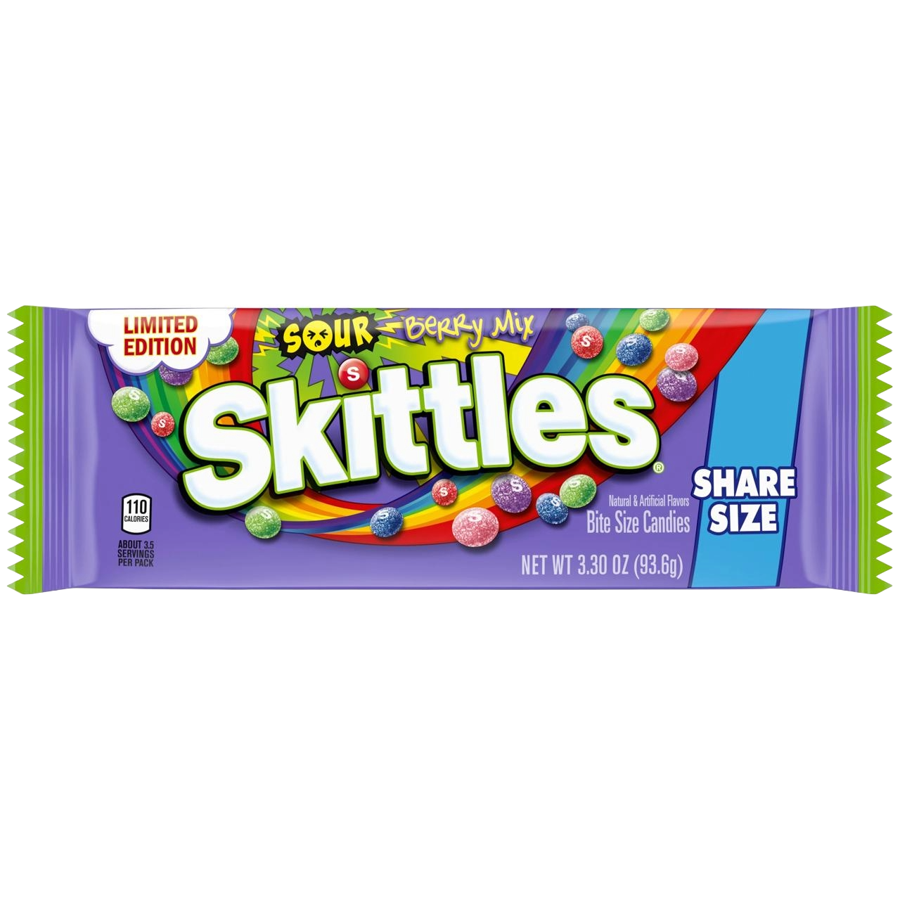 Skittles Sour Berry Mix Share size