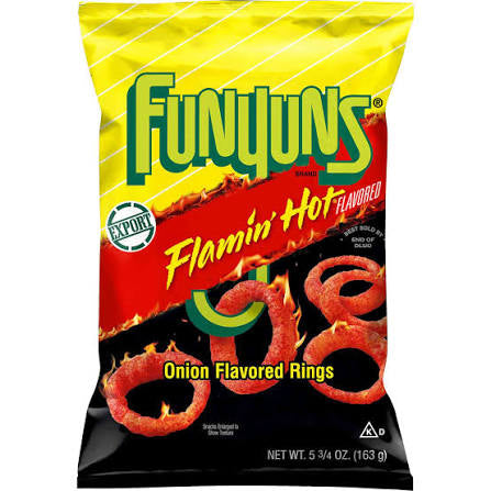 Funyuns Flamin' Hot Onion Flavoured Rings