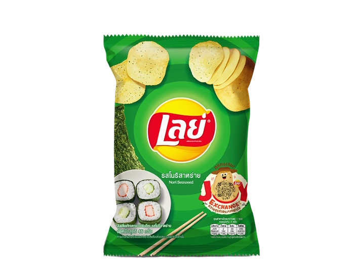 Lays Potato Chips Nori Seaweed 75g