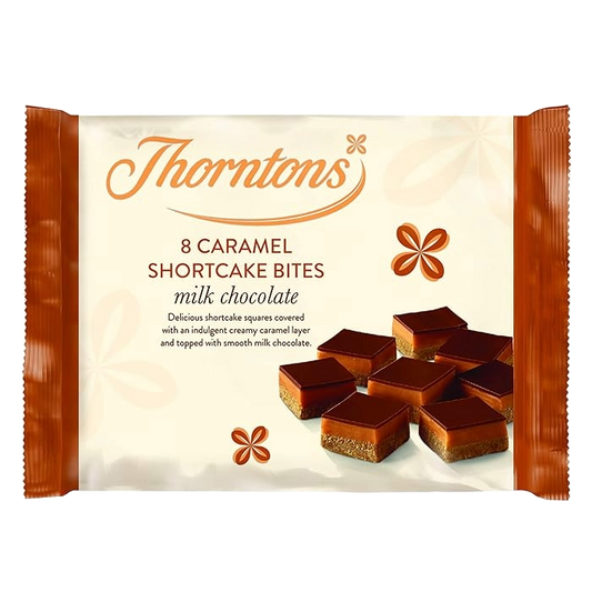 Original Thorntons Mini Caramel Shortcake Bites Imported From The UK England