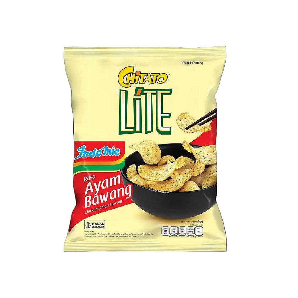 2CHITATO LITE - Flat Potato Chips - 68gr