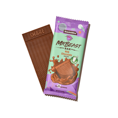 Feastables MrBeast Milk Chocolate Bar 35g