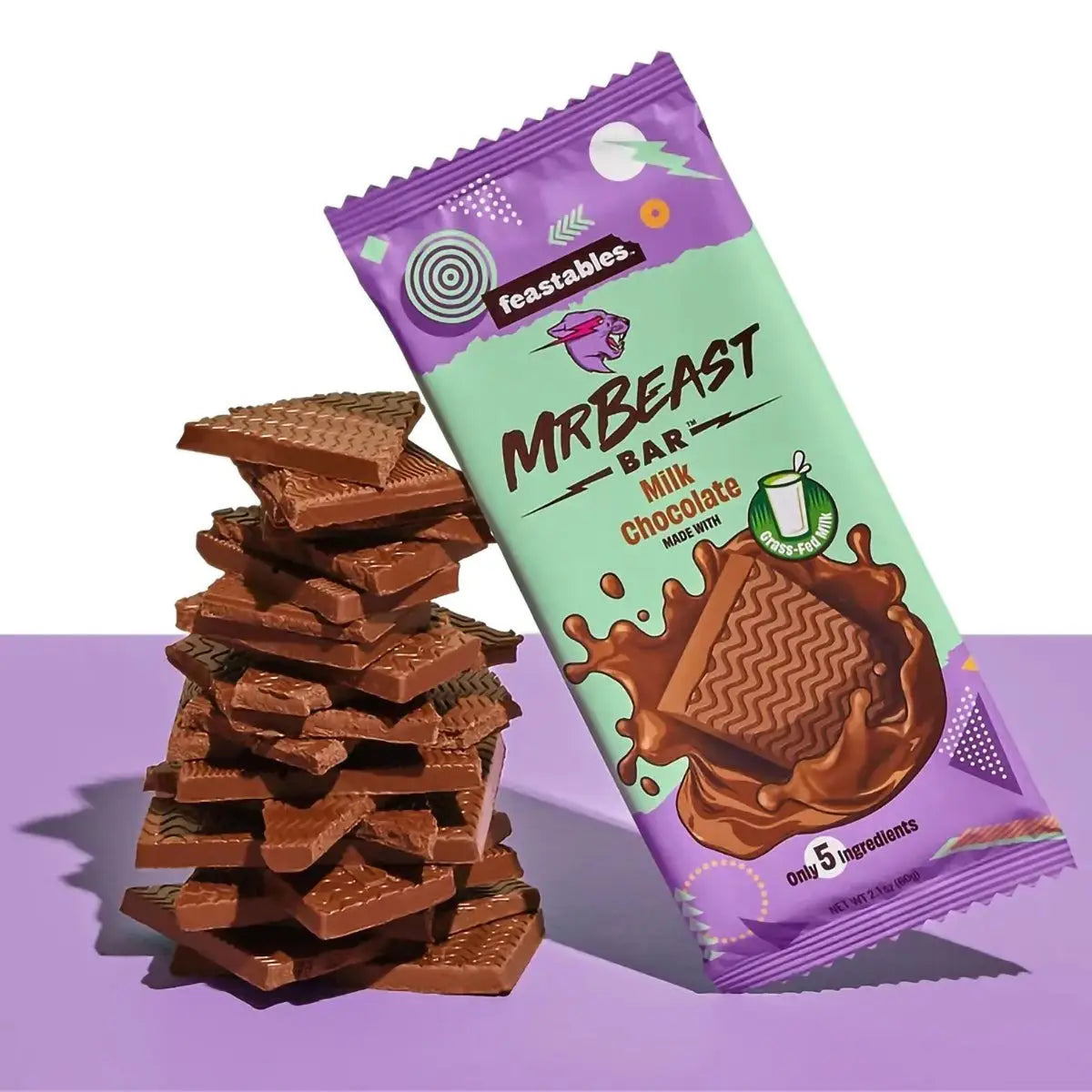 Feastables MrBeast Milk Chocolate Bar 35g