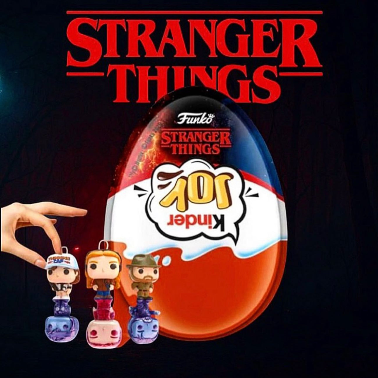 Kinder joy stranger things 1 piece