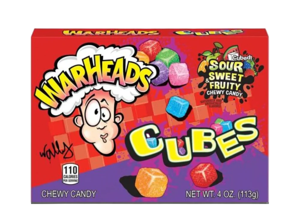 WARHEADS SOUR JELLY BEANS THEATRE BOX