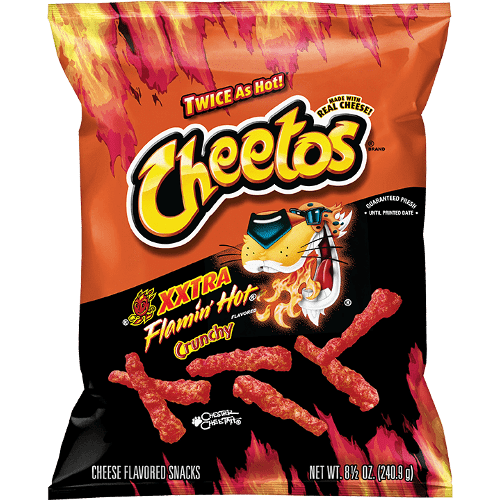 cheetos xxtra flamin hot