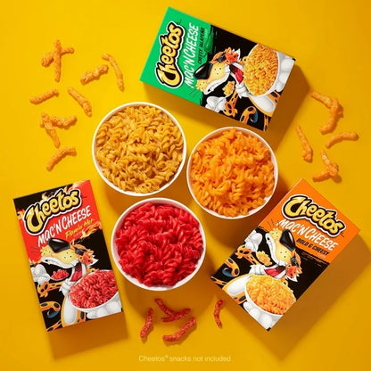 Cheetos Mac’N Cheese flamin hot