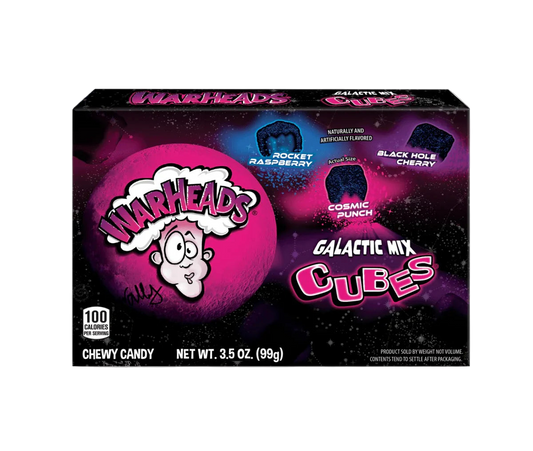 Warheads Galactic Mix Cubes, 99g
