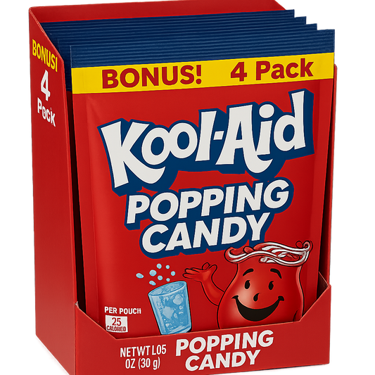 Kool-Aid Popping Candy – BONUS! 4 Pack