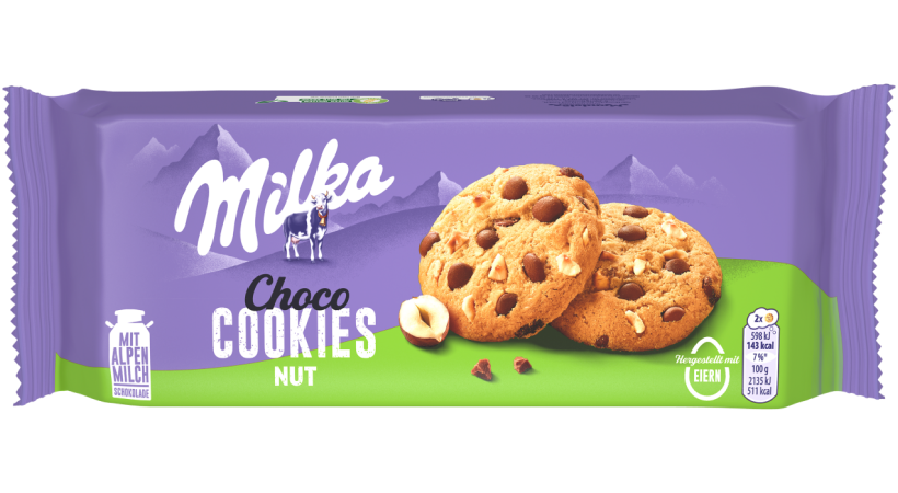 Milka Choco Cookies Nut 135g