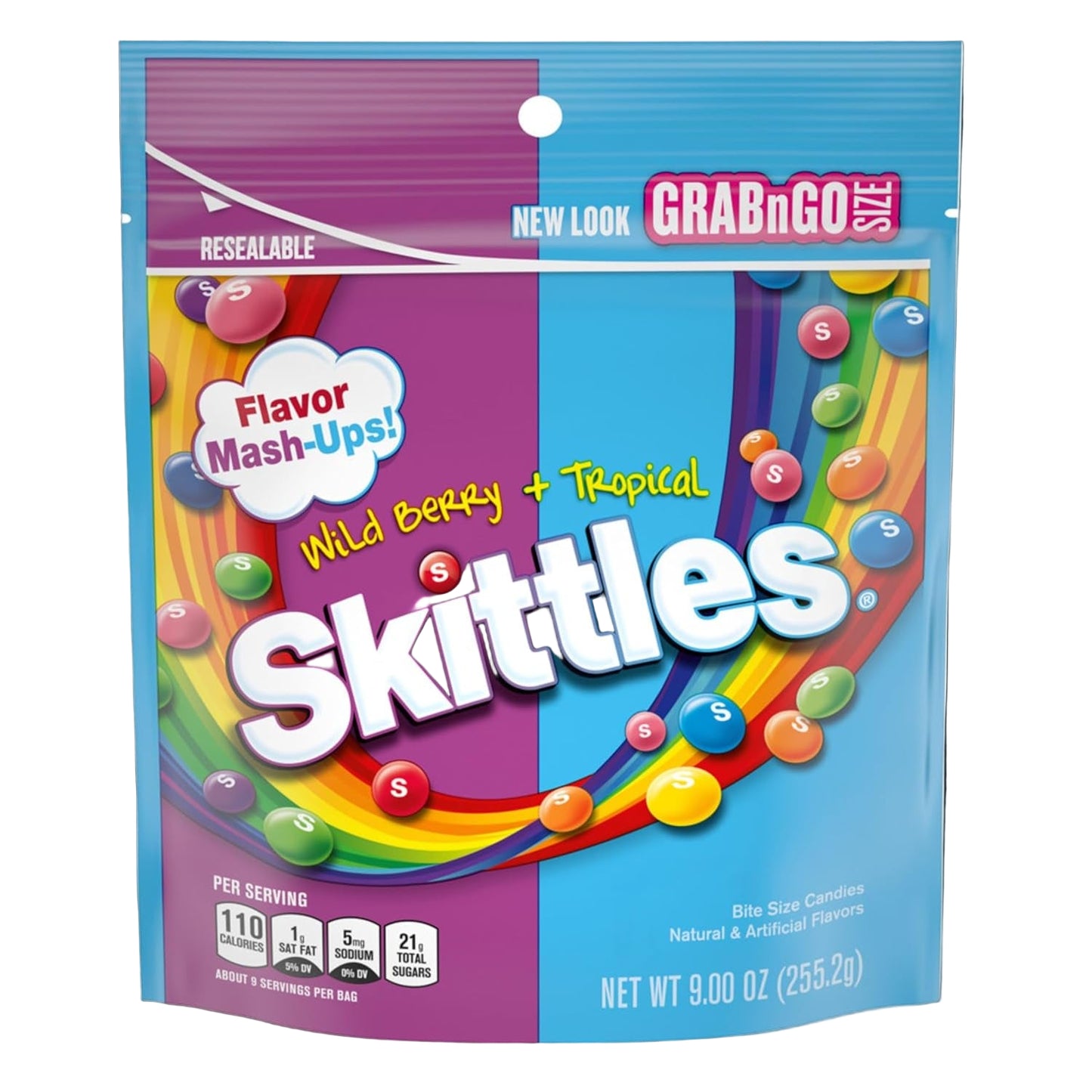 SKITTLES Wild Berry & Tropical Mash Up Chewy Candy