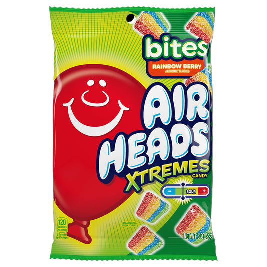Airheads Xtremes Bites, Rainbow Berry, Party, 6 Oz