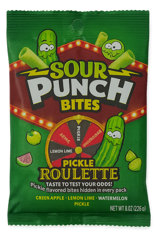 Sour Punch Bites – Pickle Roulette