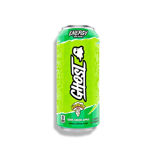 Ghost Warheads Sour Green Apple Flavor Energy Drink