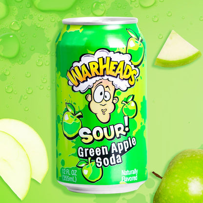 warheads Green Apple Soda