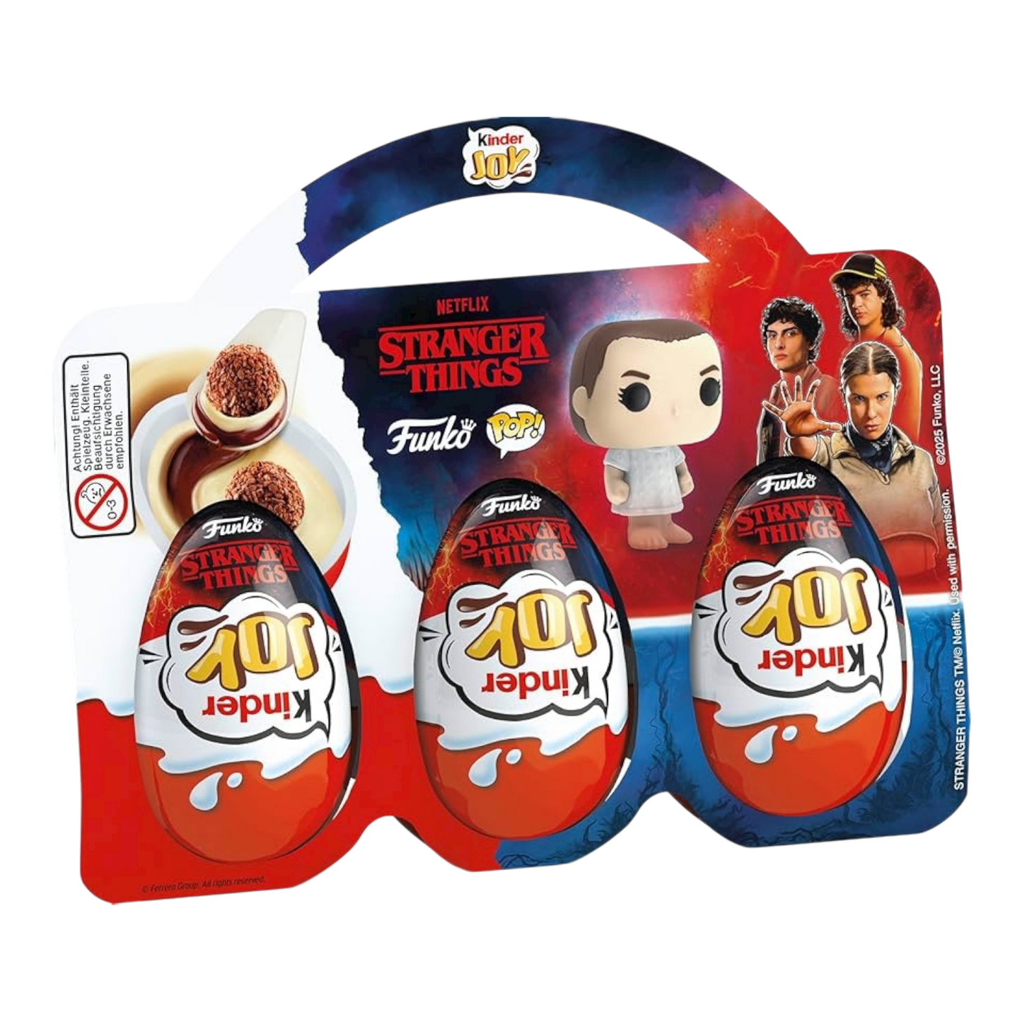 kinder joy stranger things (3 pack)