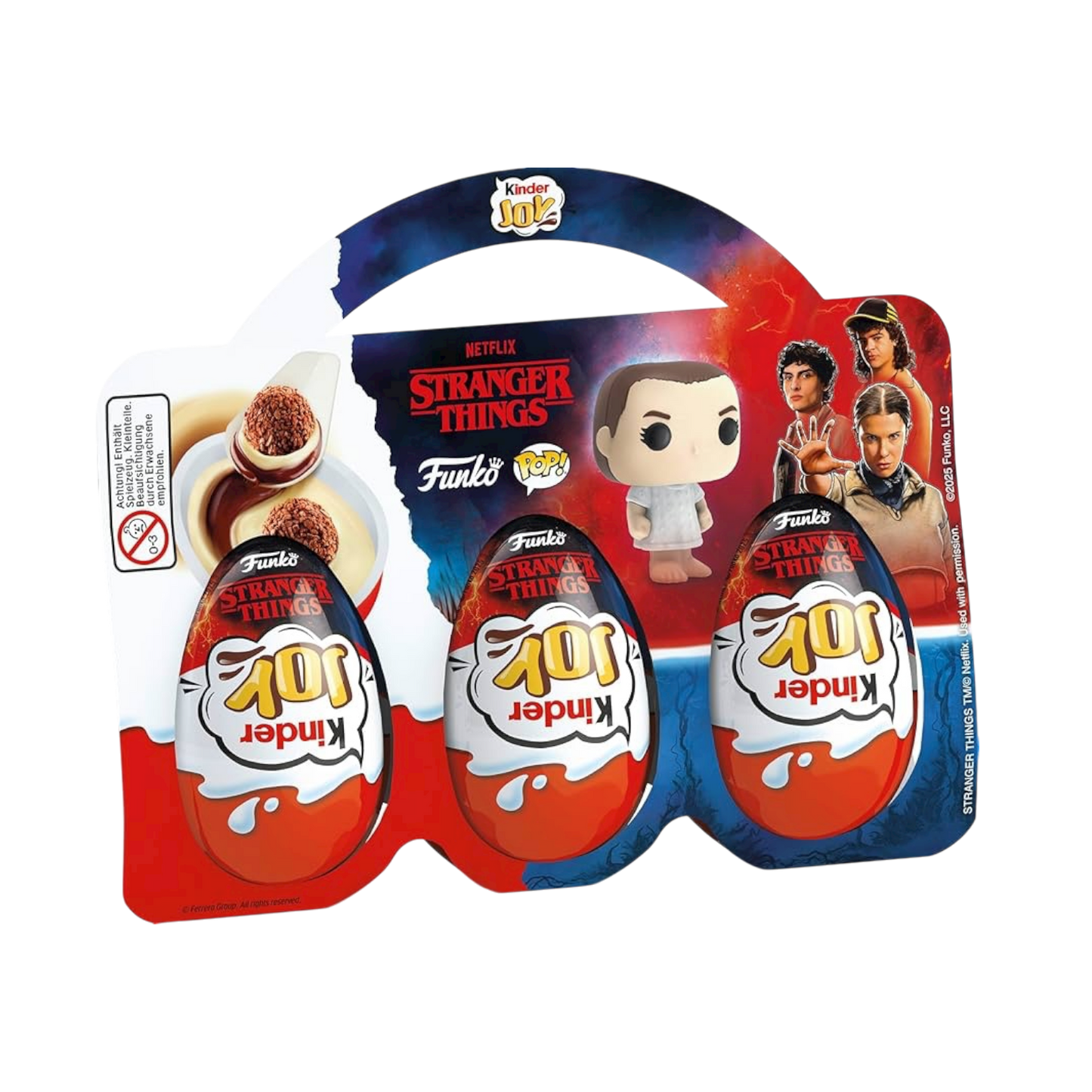 kinder joy stranger things (3 pack)
