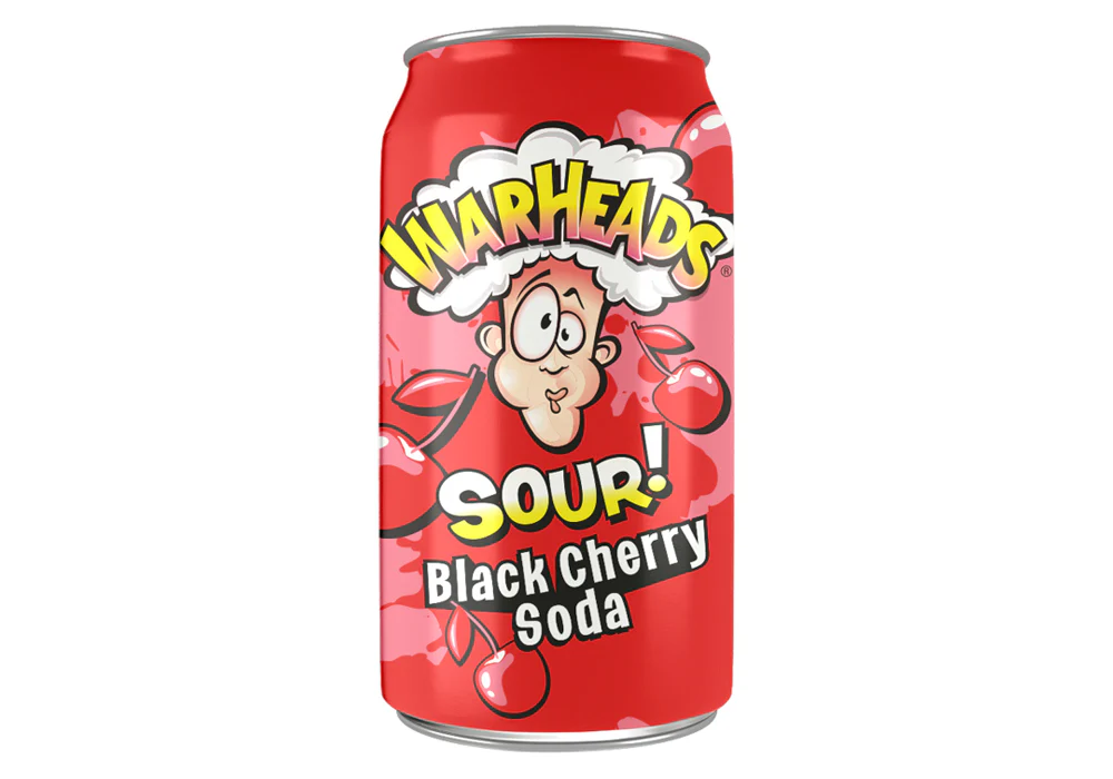 WARHEADS SOUR SODA CAN 355ML