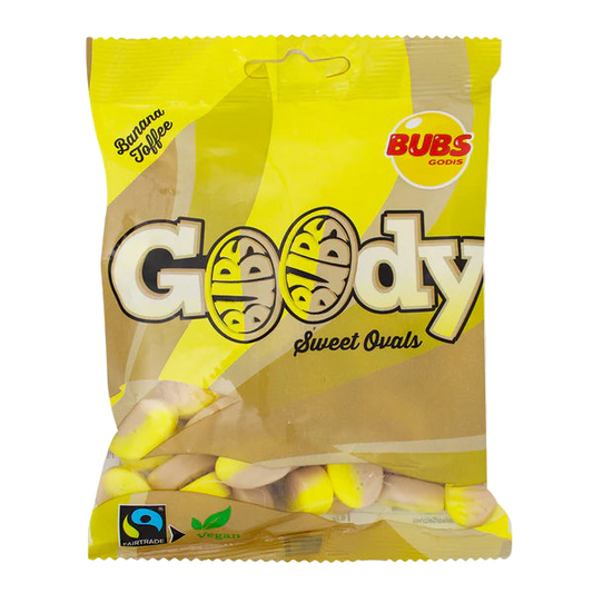 Bubs Banana Toffee Ovals (Sweden) 90g
