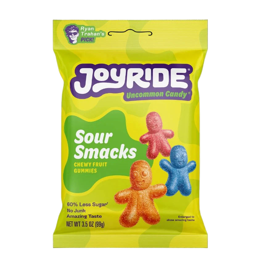 JOYRIDE Candy Sour Gummy Snacks - 3.5oz