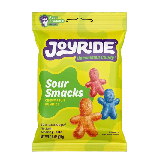 JOYRIDE Candy Sour Gummy Snacks - 3.5oz